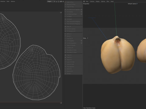 Chickpeas Beans 3D Model