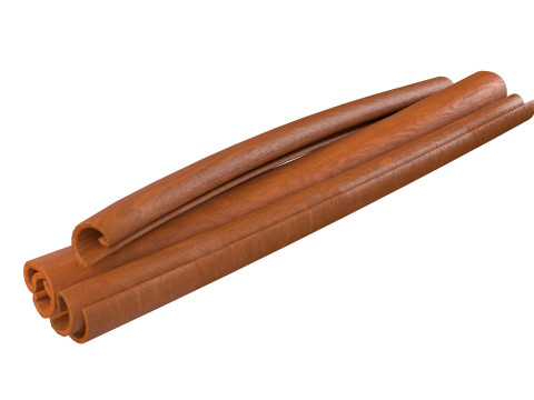 Cinnamon Sticks 3D 模型
