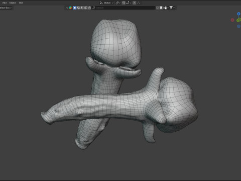Cloves 3D 모델