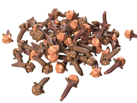 Cloves Pile Model 3D