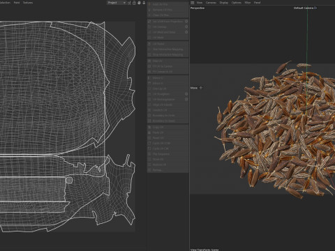 Cumin pile Modelo 3D