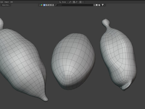 Dreid Green cardamom 3D 모델