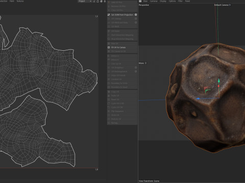 Dried peppercorn Modelo 3D