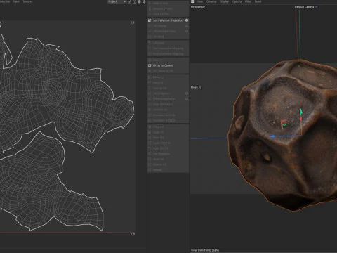 Dried peppercorn 3D Model
