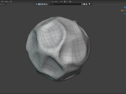 Dried peppercorn Modelo 3D