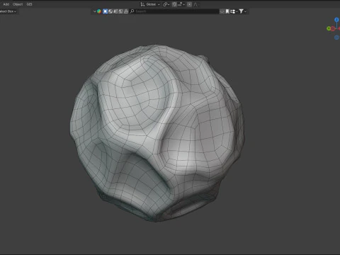 Dried peppercorn 3D Model