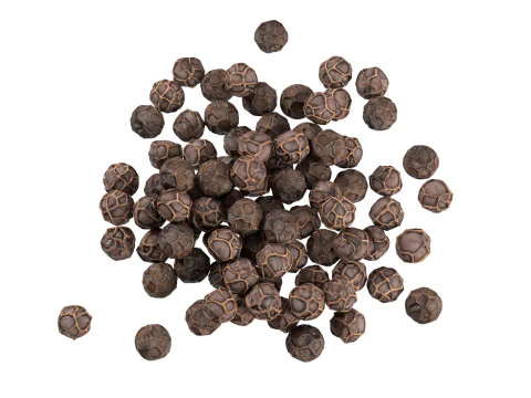 Dried peppercorn black pile 3D Model