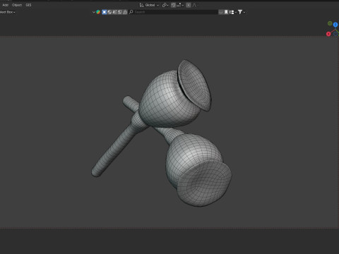 Dry Poppy Seed 3D Модель