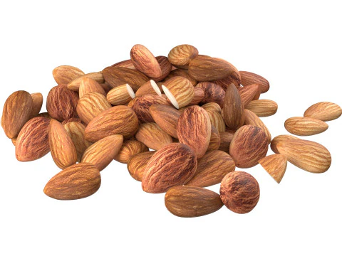 Almonds Collection 3D Model