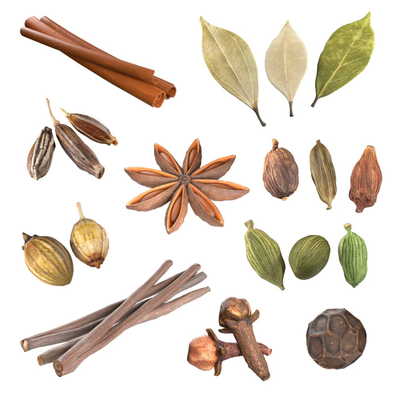 Spice Collection v1 3D Model .c4d .max .obj .3ds .fbx .stl .blend