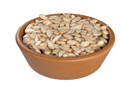 Sunflower seed collection 3D 模型