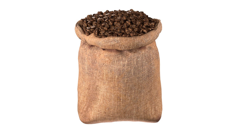 Coffee Bean set 3D Model .c4d .max .obj .3ds .fbx .stl .blend