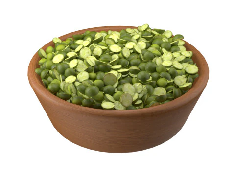 Pea and Mung beans collection 3D Model