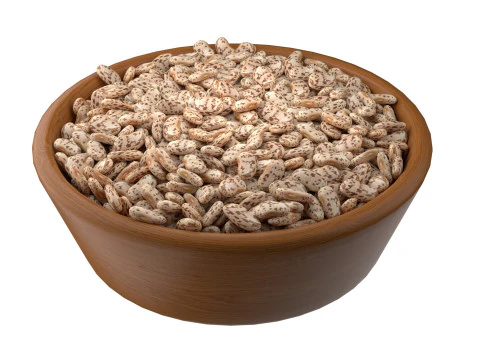 Roman and Borlotti Bean set 3D Model