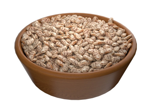 Roman and Borlotti Bean set 3D-Modell