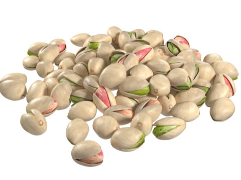 Pistachio pile Model 3D