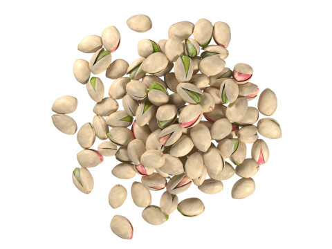 Pistachio pile Model 3D