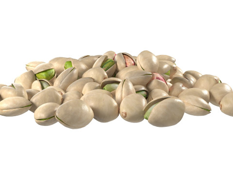 Pistachio pile Model 3D