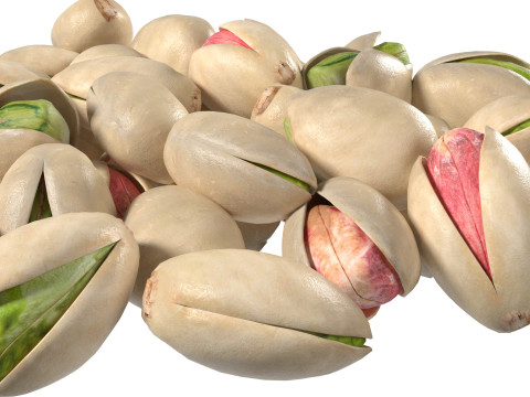 Pistachio pile Model 3D