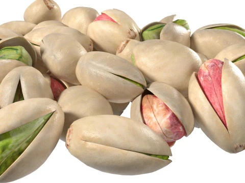 Pistachio pile 3D Model