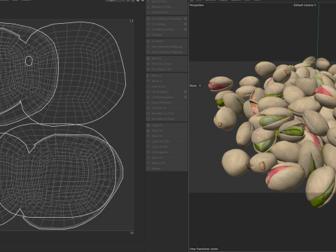 Pistachio pile Model 3D