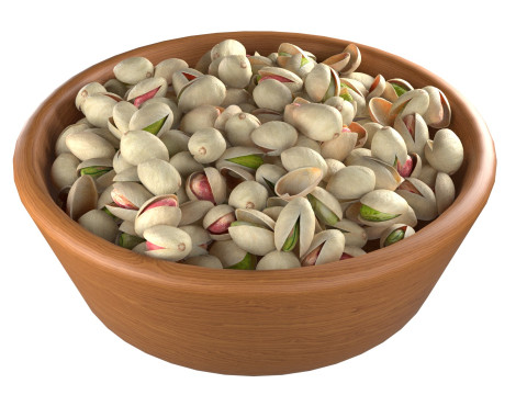 Pistachios Nuts collection 3D 模型