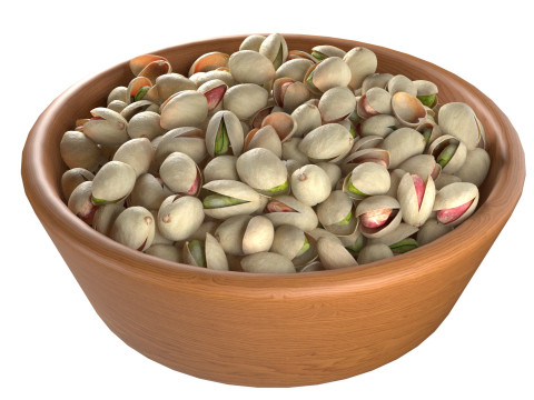Pistachios Nuts collection 3D 模型