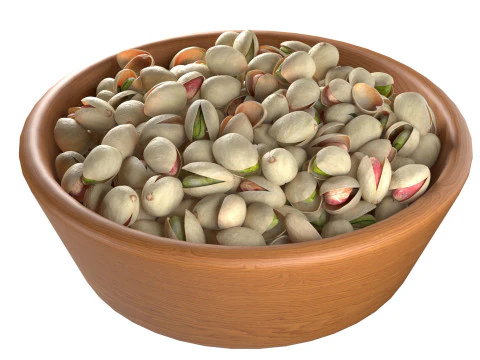Pistachios Nuts collection 3D Model