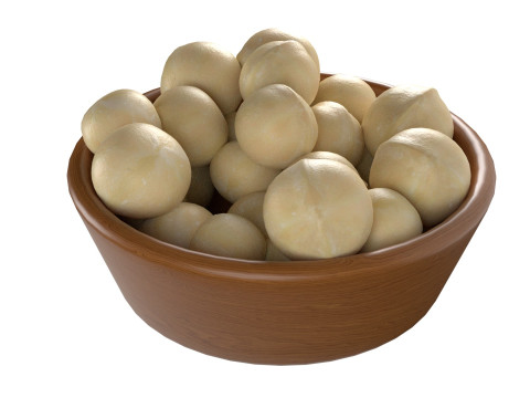 Macadamia Nut Collection Modelo 3D