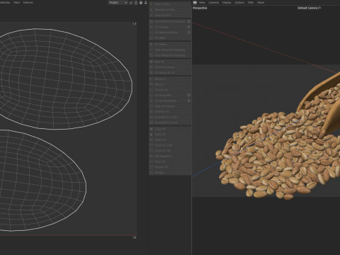 Wheat scoop 3Dモデル