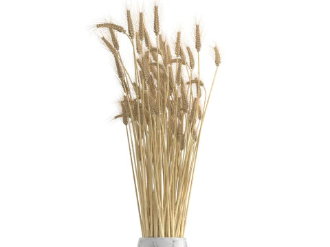 Wheat vase 1 3D Model