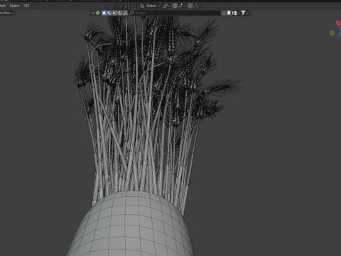 Wheat vase 1 3D मॉडल