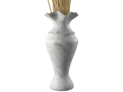 Wheat vase 5 3D 模型