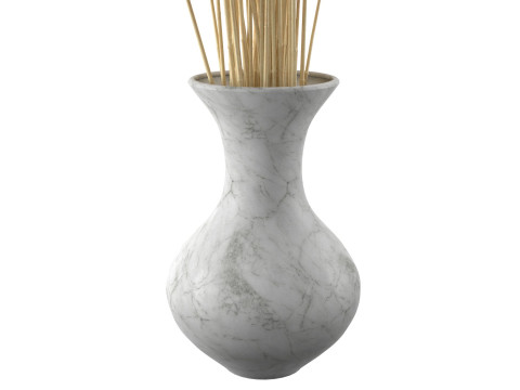 Wheat vase collection 3D 모델