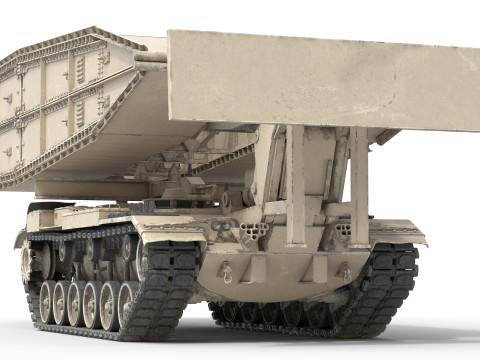 Armored Bridge M60 AVLB 3D 模型