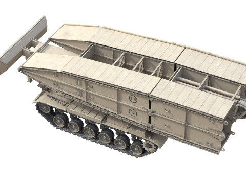 Armored Bridge M60 AVLB 3D 模型