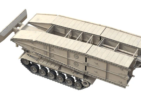 Armored Bridge M60 AVLB 3D Model