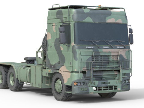 DAF Tropco Truck 3D मॉडल