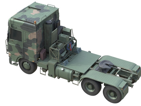 DAF Tropco Truck 3D मॉडल