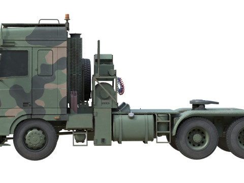 DAF Tropco Truck 3D मॉडल