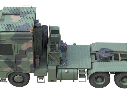 DAF Tropco Truck 3D मॉडल