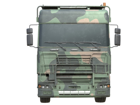 DAF Tropco Truck 3D मॉडल