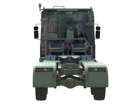 DAF Tropco Truck 3D मॉडल