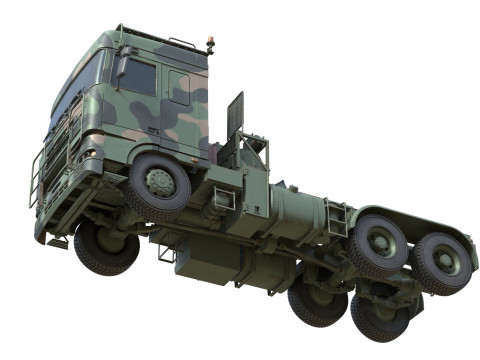 DAF Tropco Truck 3D मॉडल