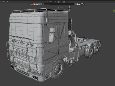 DAF Tropco Truck 3D Model