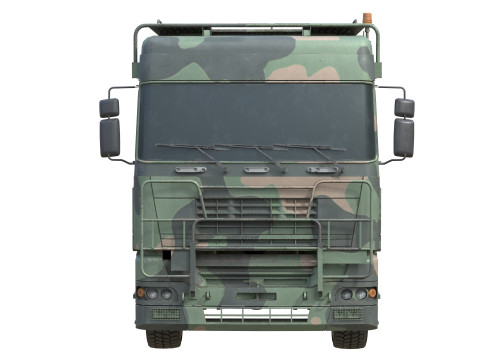 DAF Tropco Truck with Trolley Modelo 3D