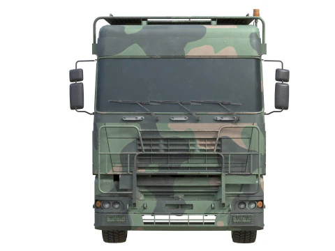 DAF Tropco Truck with Trolley 3D Model