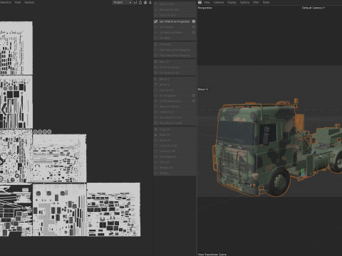 DAF Tropco Truck with Trolley Modelo 3D