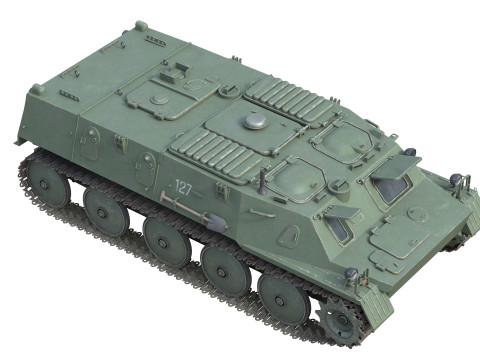 Fire Support Military Vehicle Modelo 3D