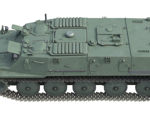 Fire Support Military Vehicle Modelo 3D